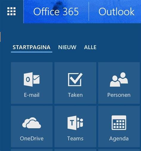 Datumprikker in Office365 agenda online